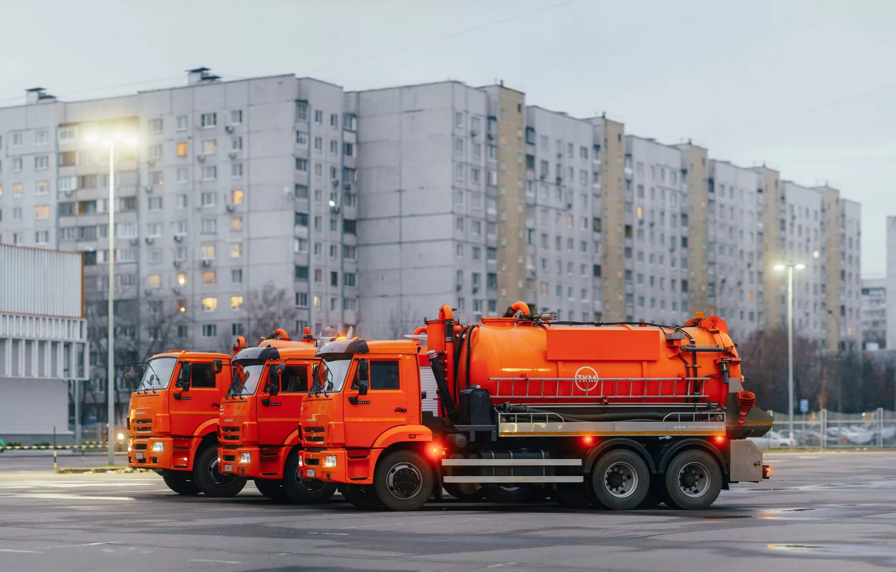 Собственный автопарк Аквавент